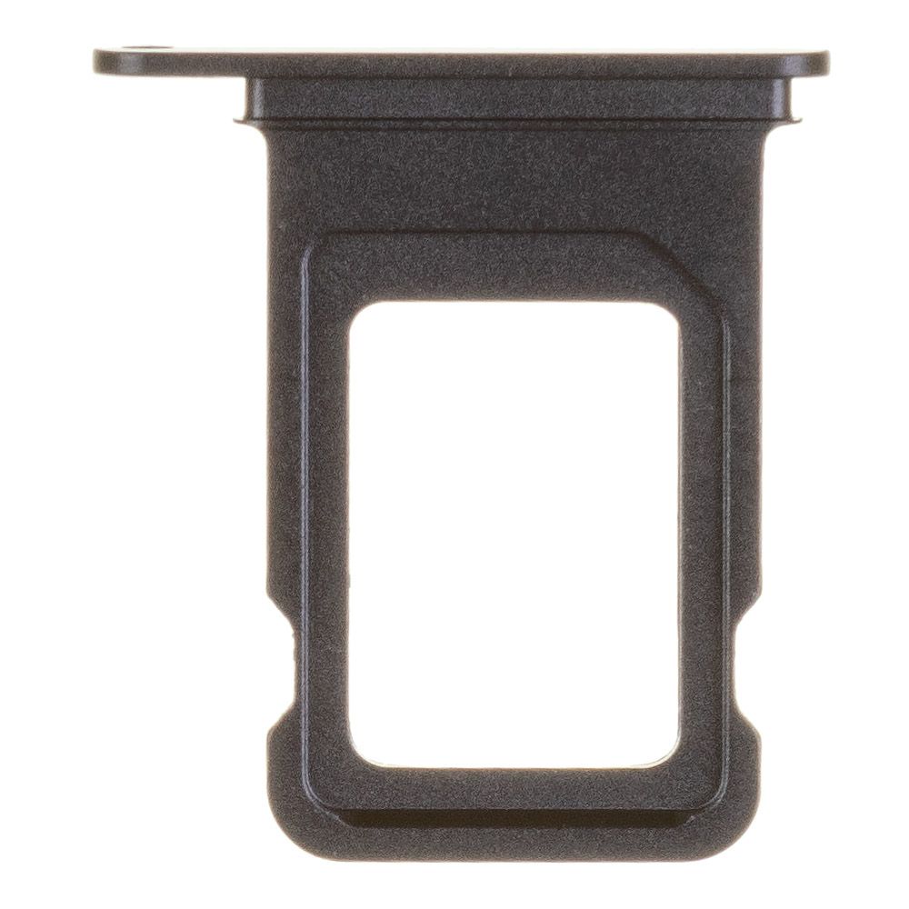 Держатель SIM-карты (сим лоток) iPhone 12 (черный)