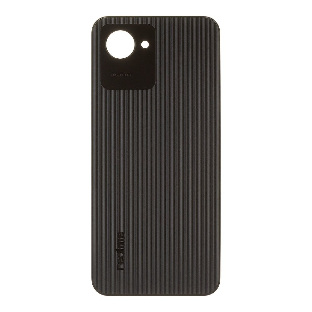 Задняя крышка для Realme C30 (RMX3581) (черный)