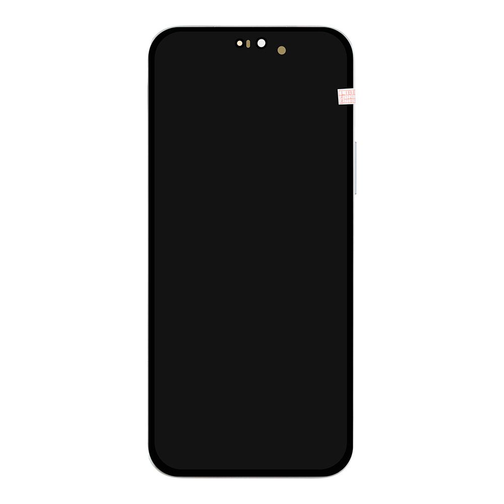 LCD дисплей для Huawei Honor X8b (LLY-LX1) с тачскрином в рамке (серебро) 100% OR