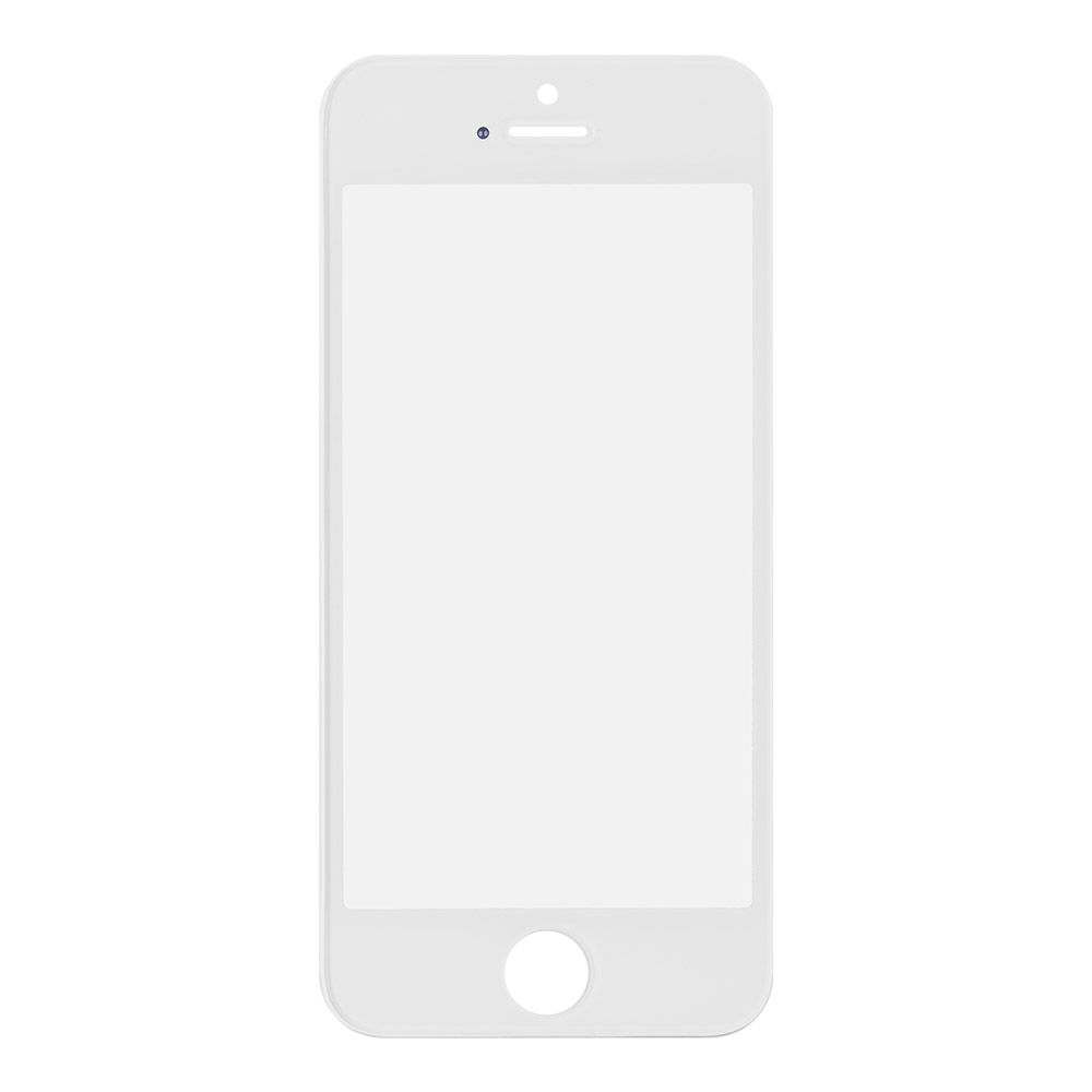 Стекло в сборе с рамкой для iPhone 5 (белый)