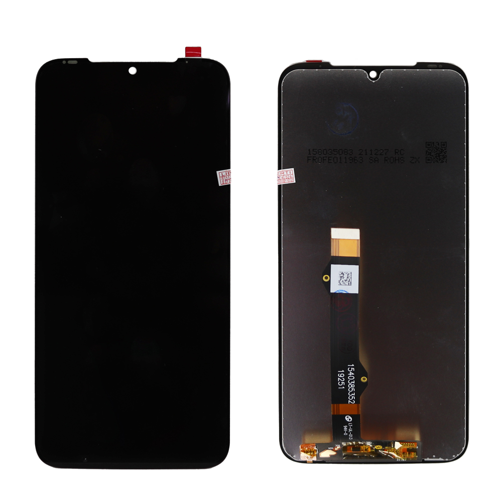 LCD дисплей для Motorola Moto G8 Plus в сборе с тачскрином, оригинал LCD (черный) Premium Quality