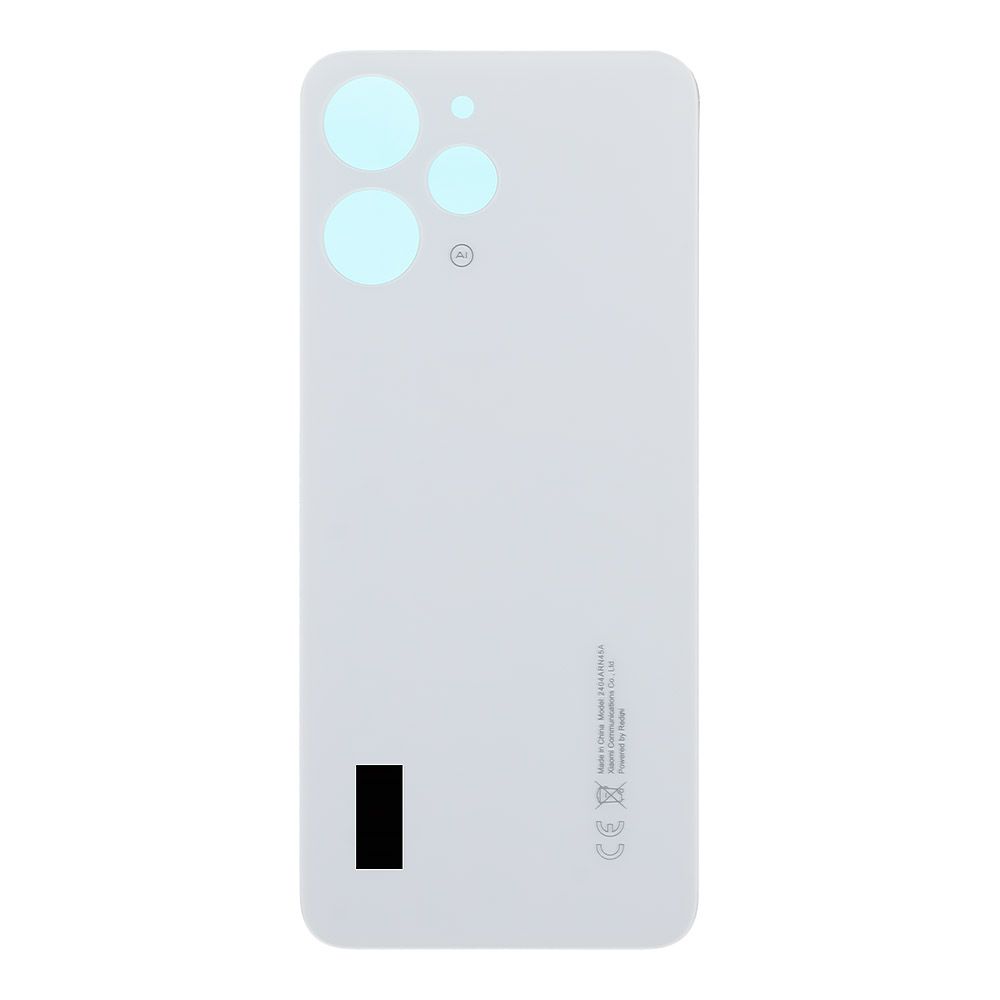 Задняя крышка для Xiaomi Redmi 12 4G (23053RN02Y) (серебристый)