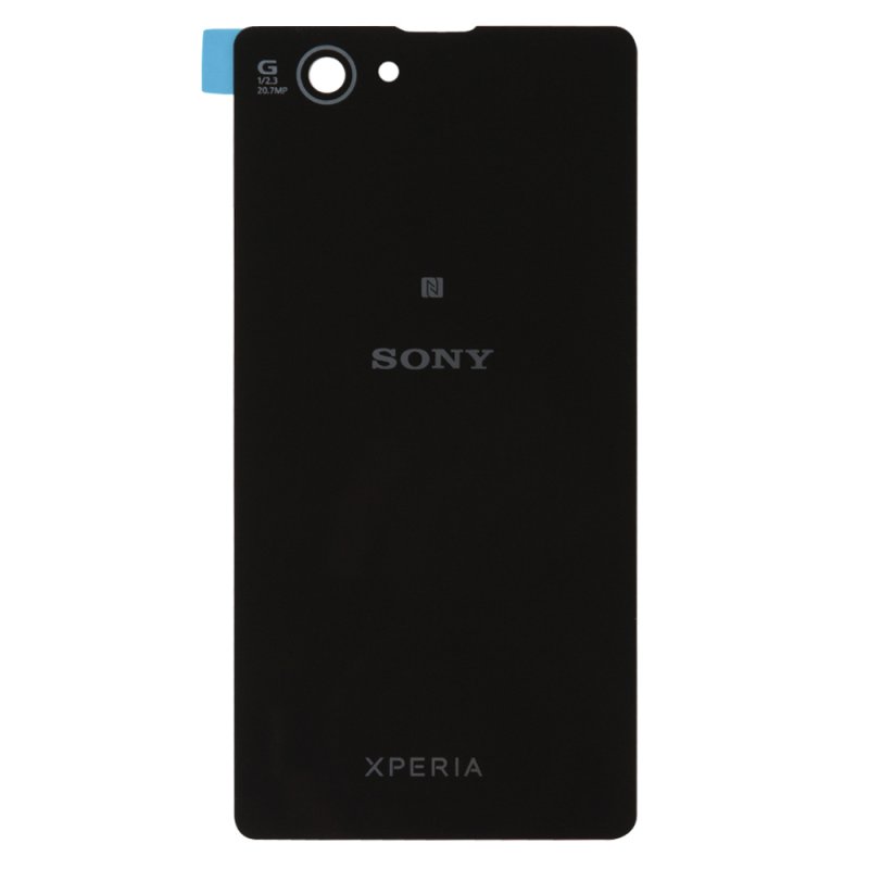 Задняя крышка Sony Xperia Z1 Compact (черная) HIGH COPY