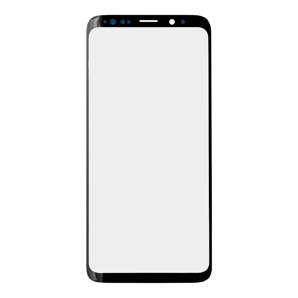 Стекло + OCA плёнка для переклейки Samsung G960F Galaxy S9 (черный)