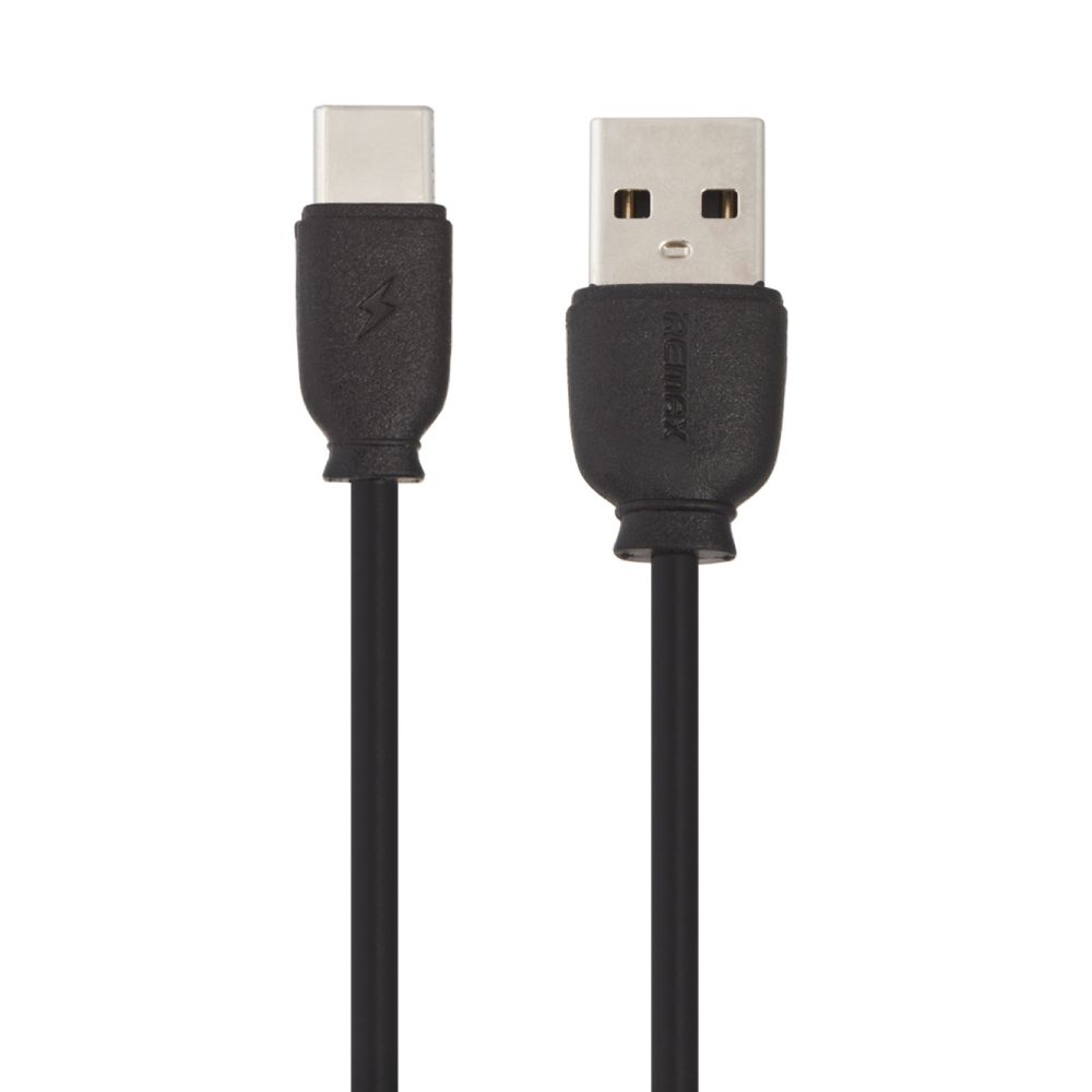 USB кабель REMAX RC-134a Type-C, 1м, TPE (черный)