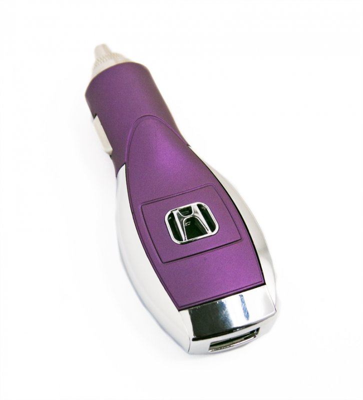 АЗУ универсальное Honda (Сиреневый, 6 разъемов + USB) (коробка)