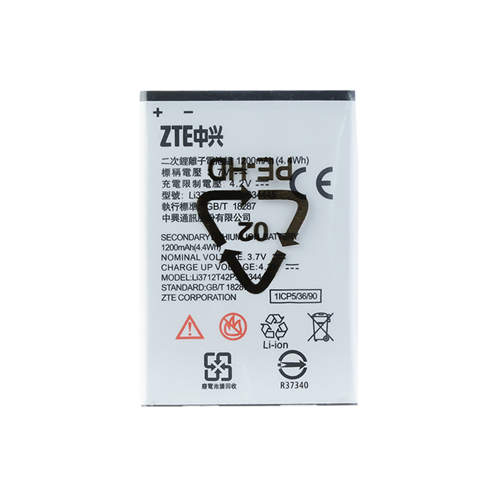 Аккумулятор (АКБ) для ZTE V815W (Li3712T42P3h634445) Li1200 EURO (OEM)