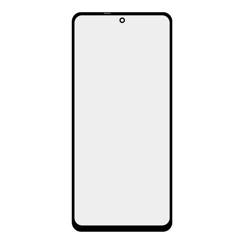 Стекло для переклейки Xiaomi Poco X3 / X3 NFC / Mi 10T lite (черный)