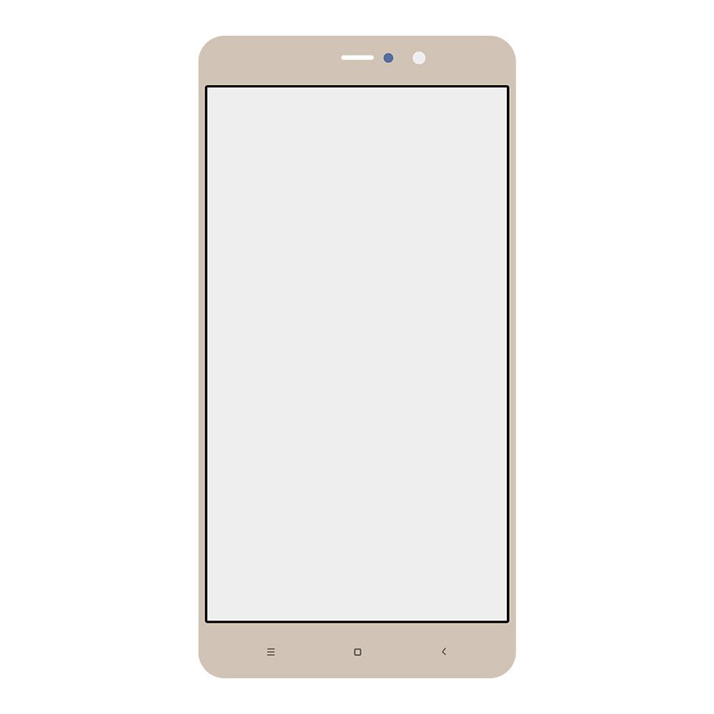 Стекло + OCA пленка для переклейки Xiaomi Mi 5s Plus (золото)