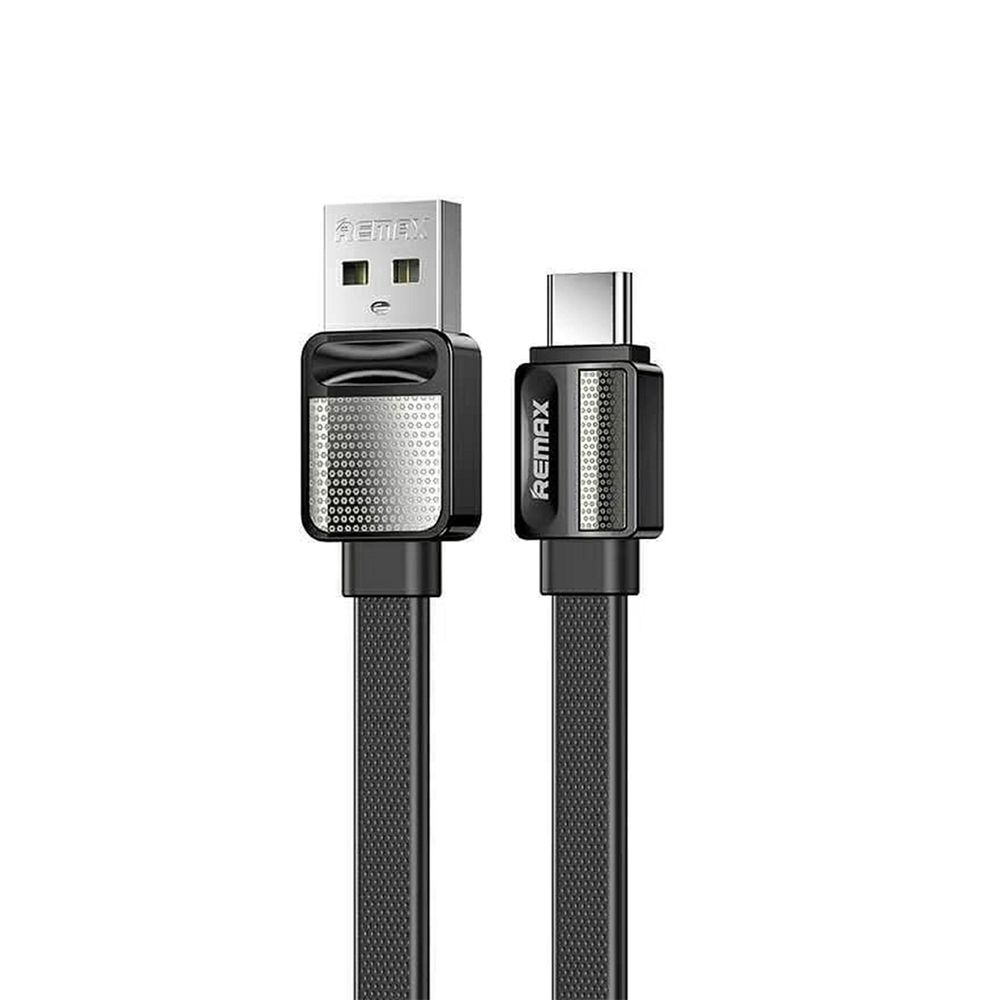 USB кабель REMAX RC-154a Platinum Pro Type-C, 2.4А, 1м, PVC (черный)