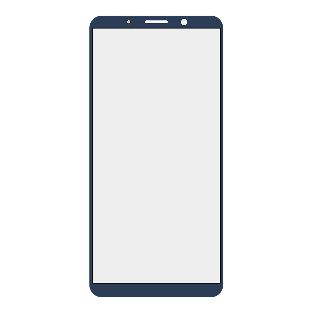 Стекло для переклейки Huawei Mate 10 Pro (BLA-AL00) (синий)