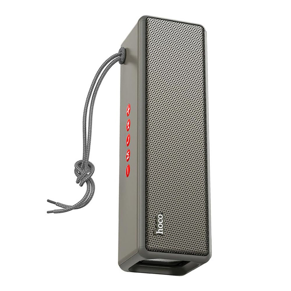 Bluetooth колонка HOCO HC3 Bounce BT5.0, 2x5W, AUX/TWS/FM/microSD/USB, IPX4 (серый)