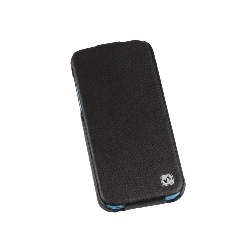 Чехол для iPhone 5C "HOCO" Duke flip leather case раскладной кожаный (черный коробка)