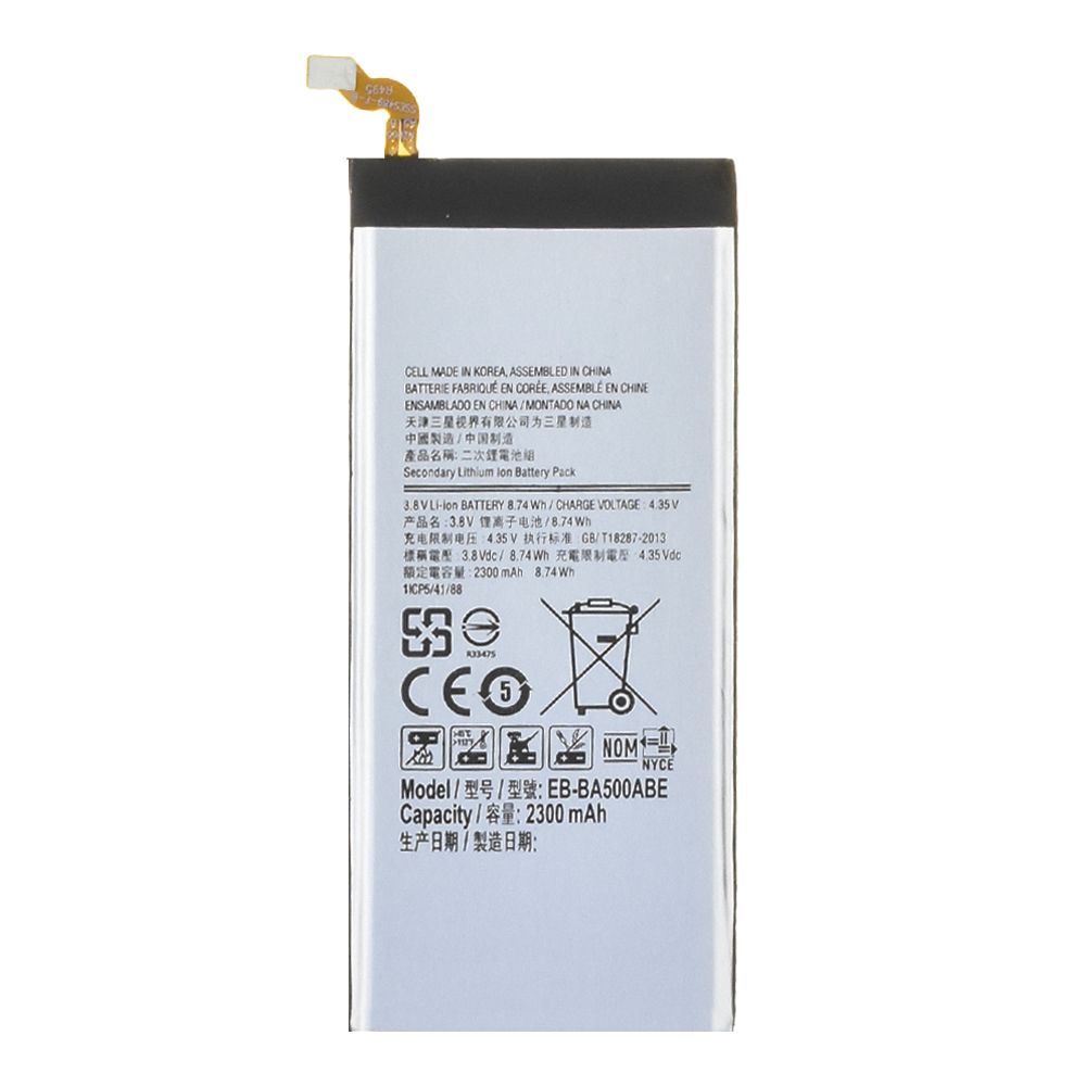 Аккумулятор (АКБ) Samsung (EB-BA500ABE) Galaxy A5 SM-A500F EURO (OEM)