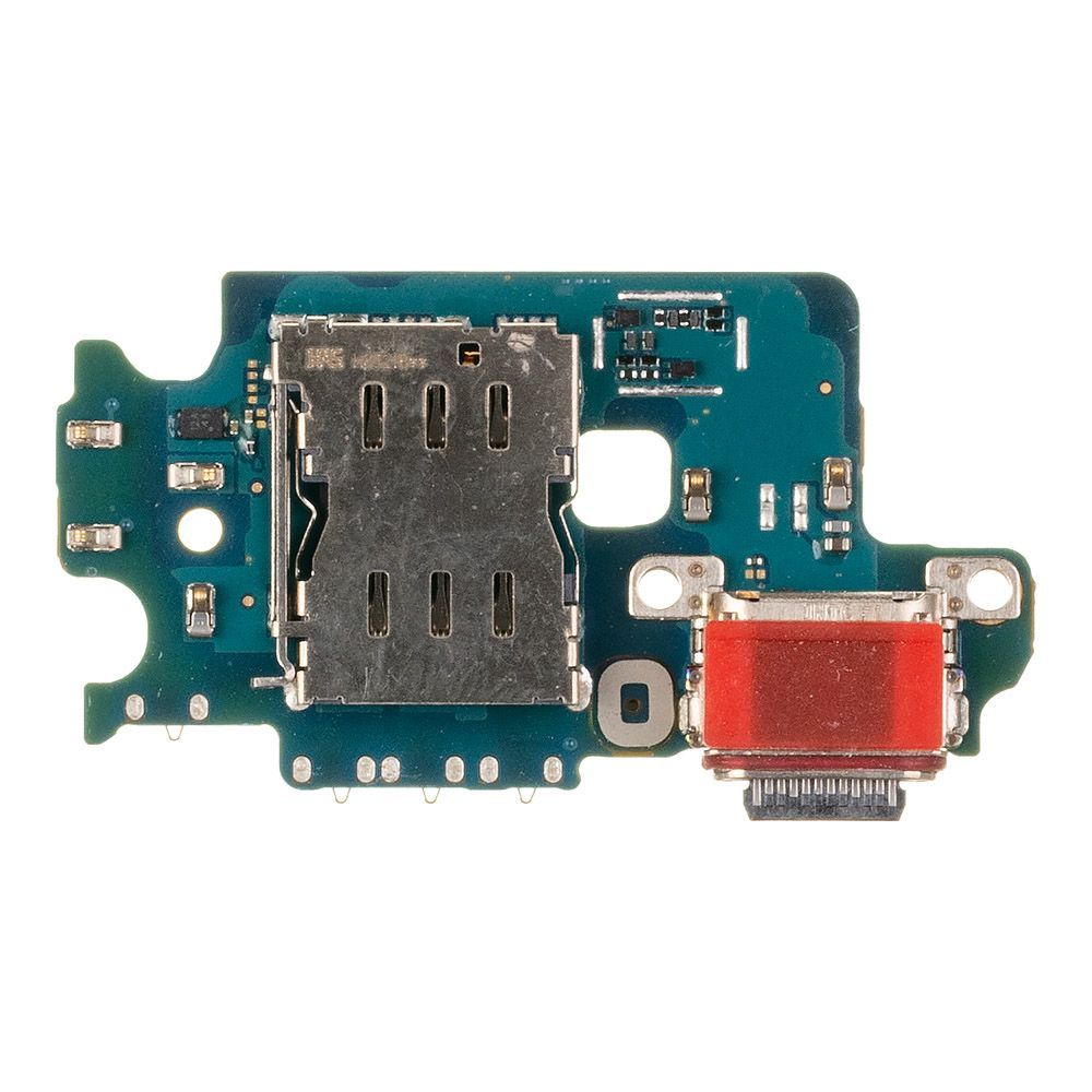Шлейф/FLC Samsung Galaxy S24 SM-S921 на системный разъём/микрофон, ориг