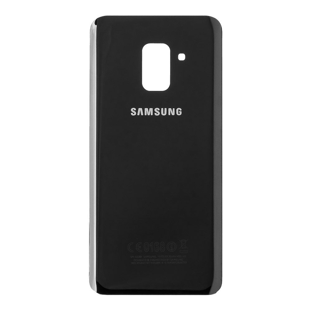 Задняя крышка для Samsung Galaxy A8 (2018) SM-A530 (черный)