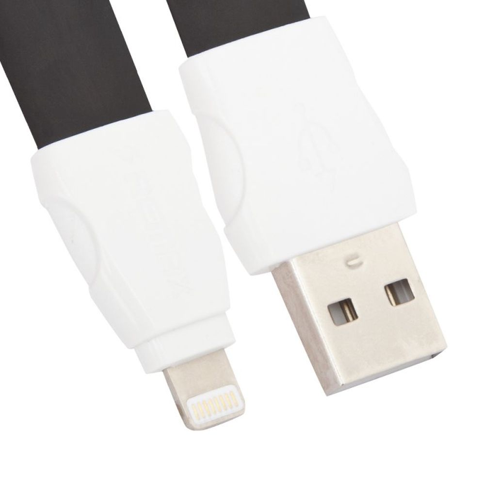 USB кабель REMAX RC-011i Full Speed 2 Lightning 8-pin, 1м, TPE (черный)