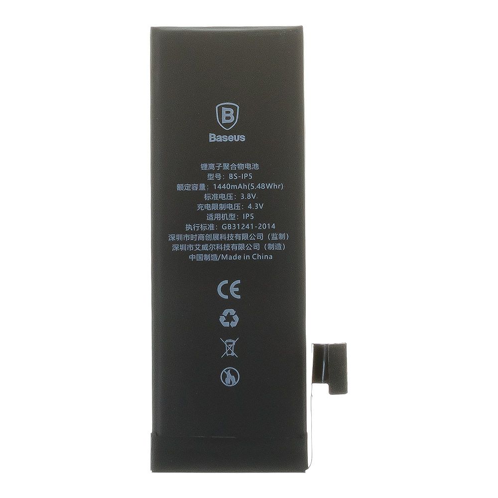 Аккумулятор (АКБ) для iPhone 5 Baseus (1440 mAh) ACCB-AIP5 (коробка)