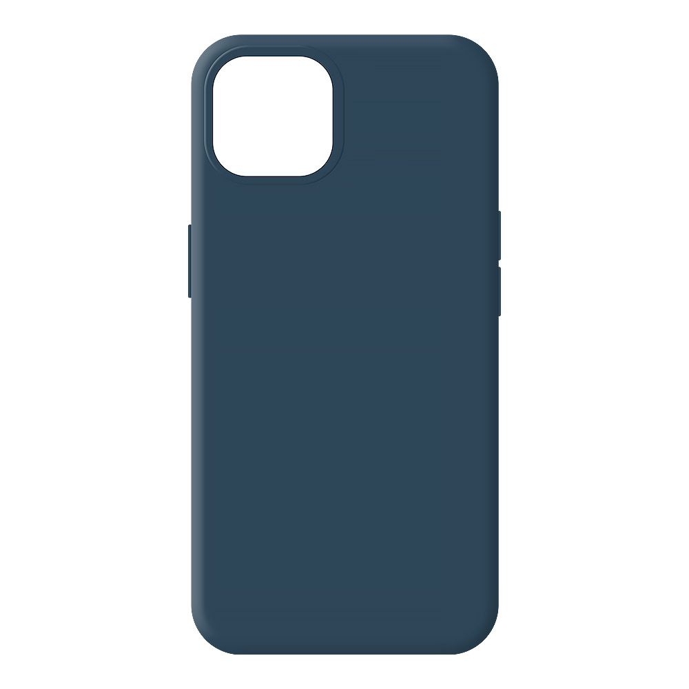 Силиконовый чехол для iPhone 13 "Silicone Case" (синий-кобальт)