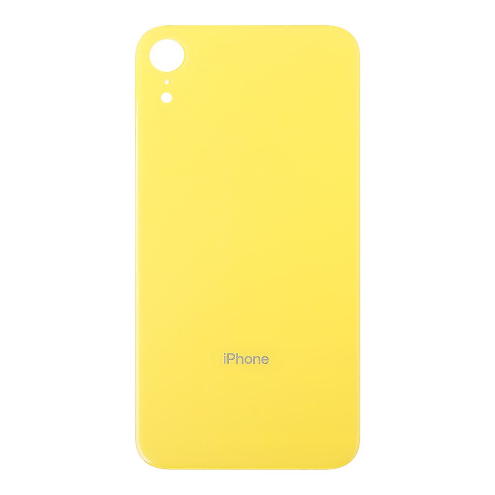 Задняя крышка для iPhone XR (желтый)