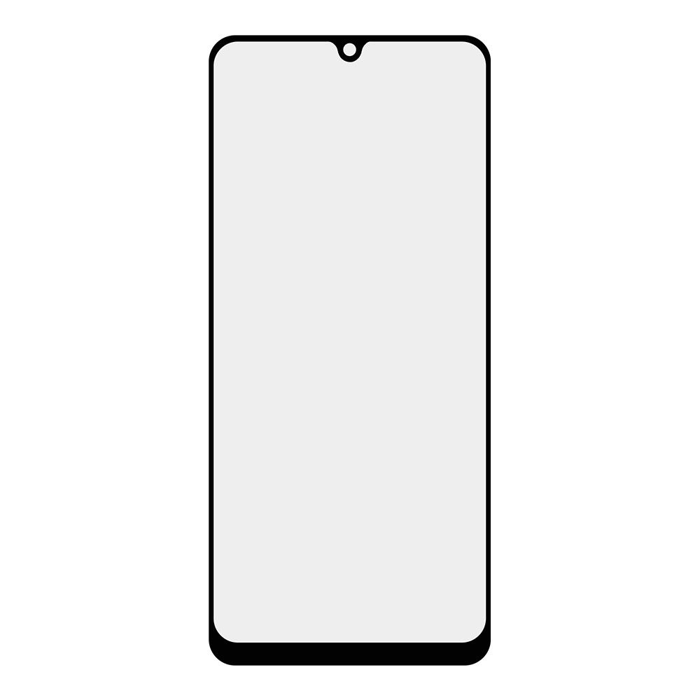Стекло + OCA плёнка для переклейки Samsung SM-M225FV Galaxy M22 (черный)