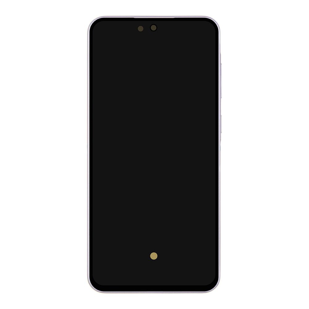 LCD дисплей для Samsung Galaxy A36 5G SM-A366B в рамке (фиолетовый) 100% OR SP