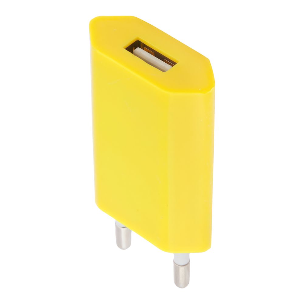 СЗУ "LP" с USB выходом 1А (желтый/европакет)
