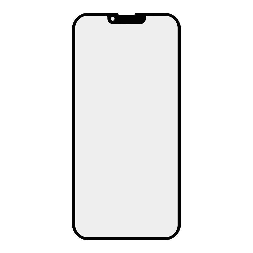Стекло для переклейки iPhone 13 Pro Max олеофобное покрытие (черный)