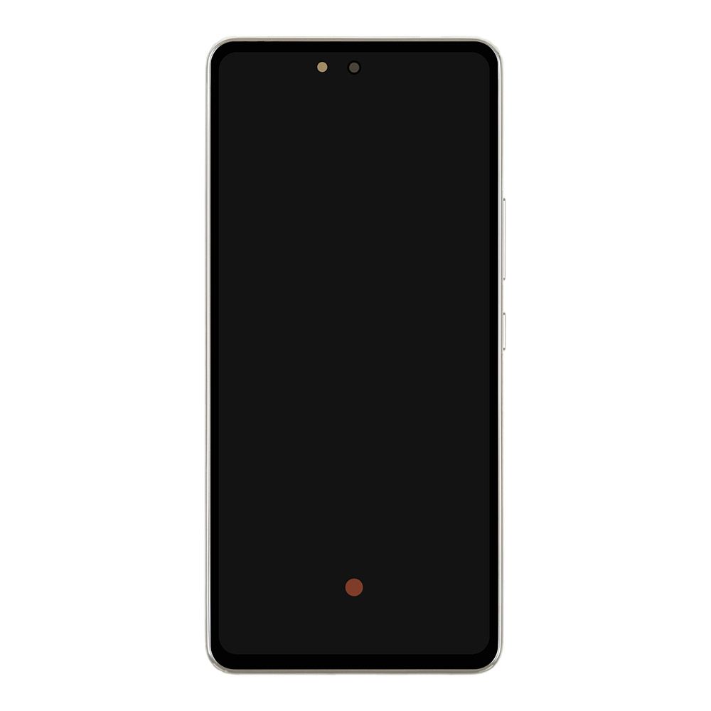 LCD дисплей для Samsung Galaxy A53 5G SM-A536 GH82-28025A в рамке (белый) 100% OR SP