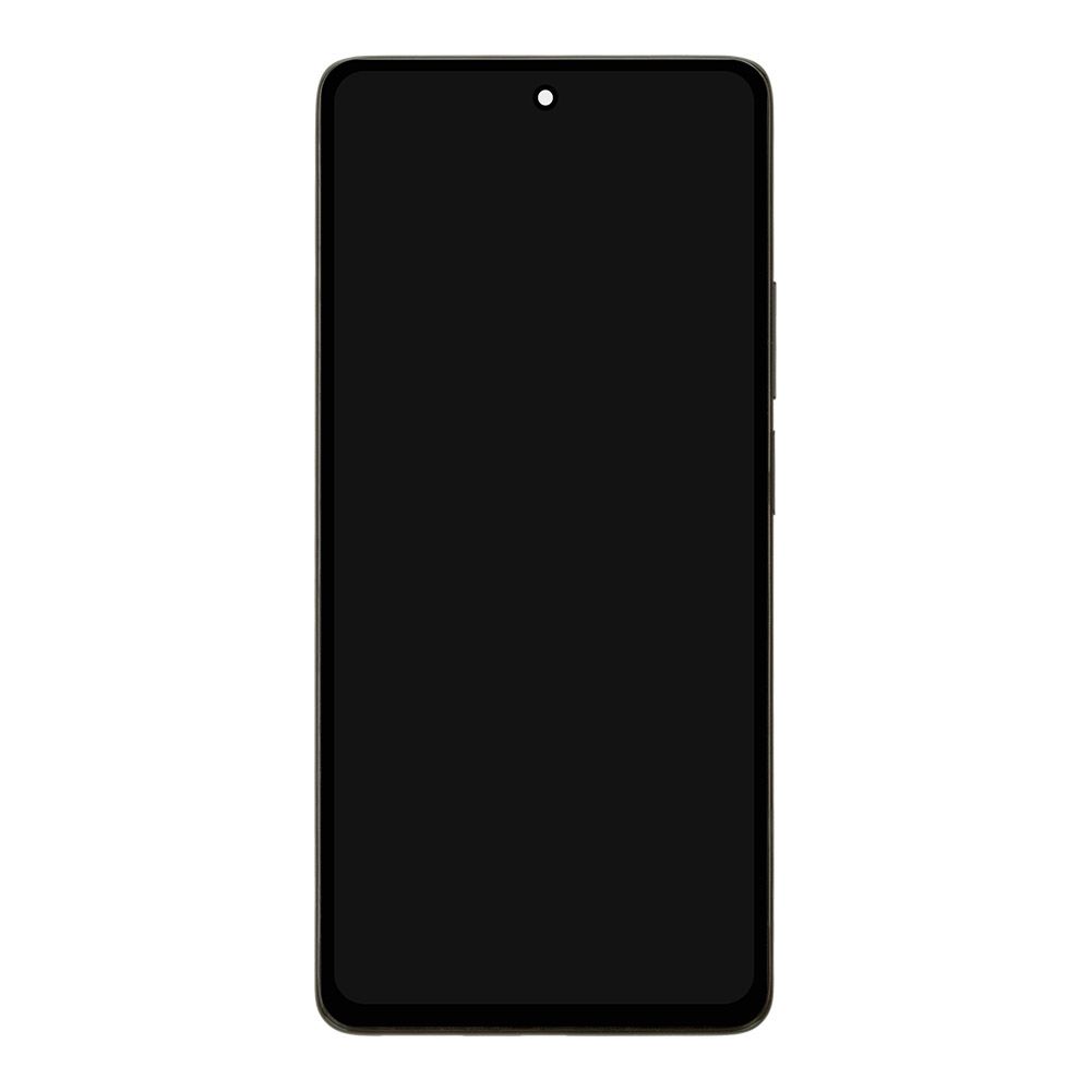 LCD дисплей для Xiaomi 11T/11T Pro (21081111RG) в рамке с шлейфами (черный) 100% OR SP