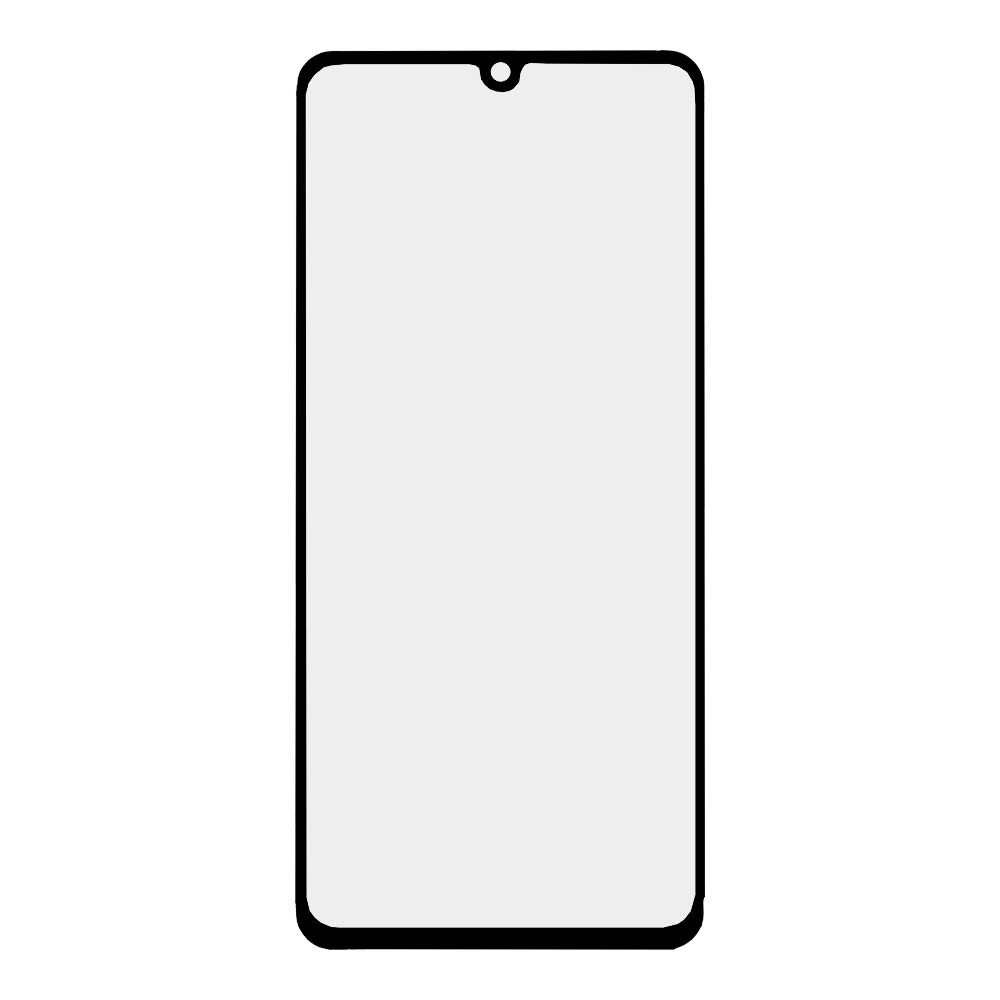 Стекло + OCA плёнка для переклейки Samsung A415F Galaxy A41 (черный)