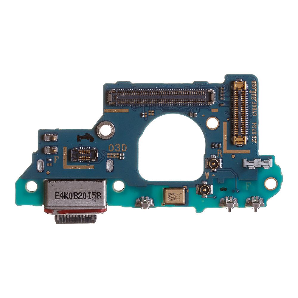 Шлейф/FLC Samsung Galaxy S20 FE SM-G780 на системный разъём/микрофон (оригинал)