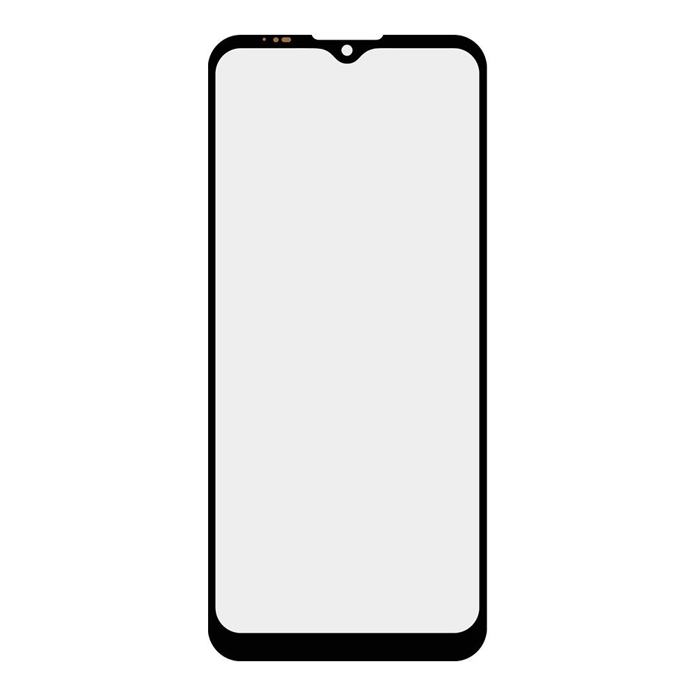 Стекло для переклейки Motorola Moto G30  (черный)