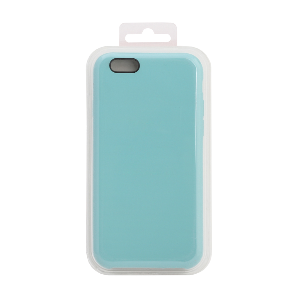 Силиконовый чехол для iPhone 6/6S "Silicone Case" (бирюзовый, блистер) 21