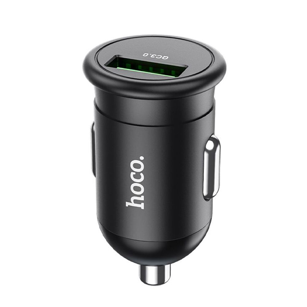АЗУ HOCO Z43 Mighty 1xUSB, 3А, 18W, QC3.0 (черный)