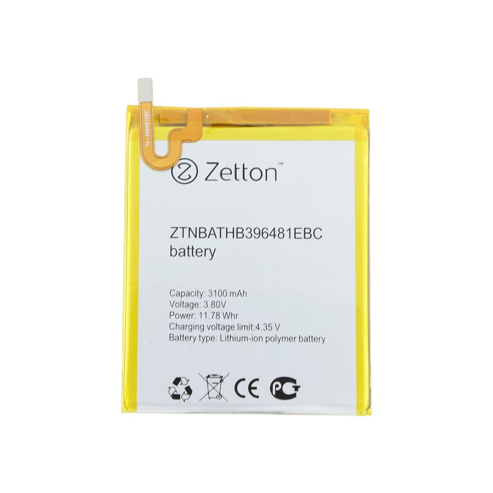 Аккумулятор (АКБ) Zetton для Huawei Honor 5X/G8/G7 PLUS 3100 mAh, Li-Pol аналог HB396481EBC
