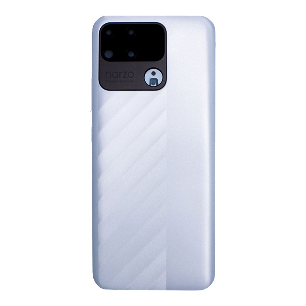 Задняя крышка для Realme Narzo 50A (RMX3430) (голубой)