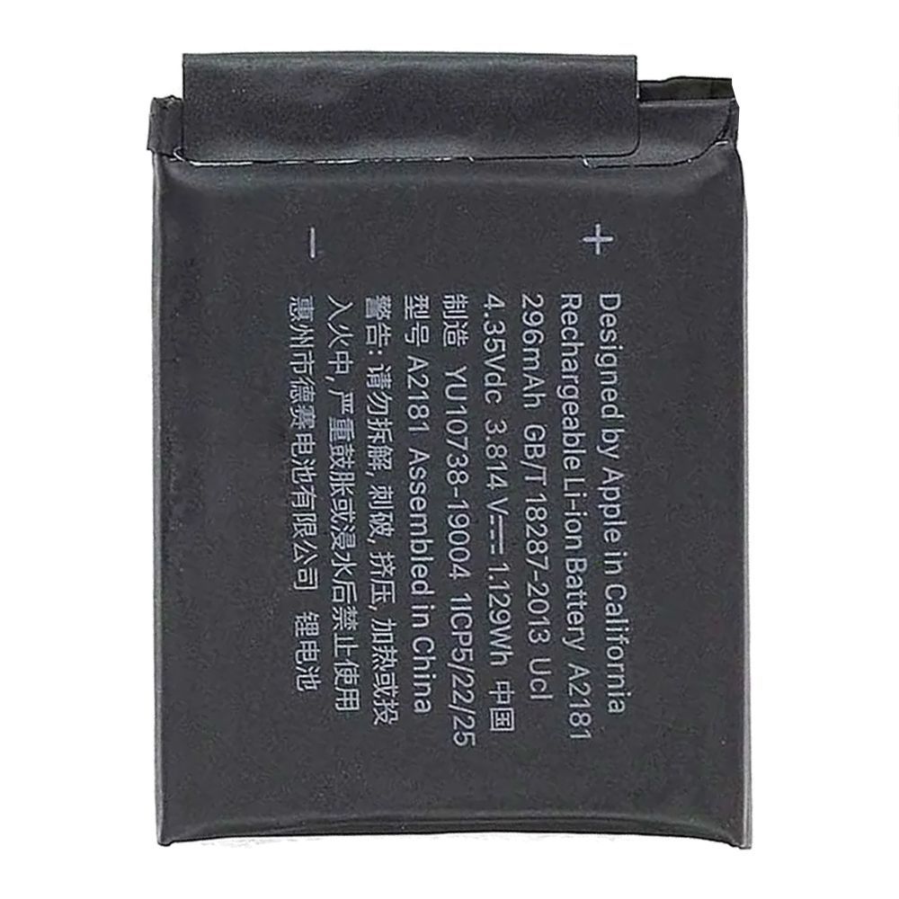 Аккумулятор (АКБ) для Apple Watch Series 5/SE/SE 2020 44mm A2181 (A2093, A2095, A2157, A2352, A2354, A2356, A2723, A2727, A2724, A2856) оригинал