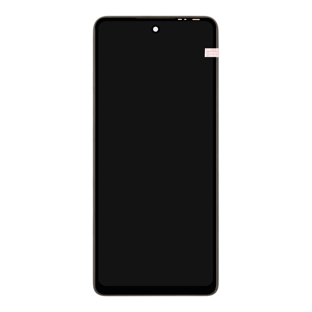 LCD дисплей для Tecno Spark 10 Pro с тачскрином в рамке (черный) OR LCD