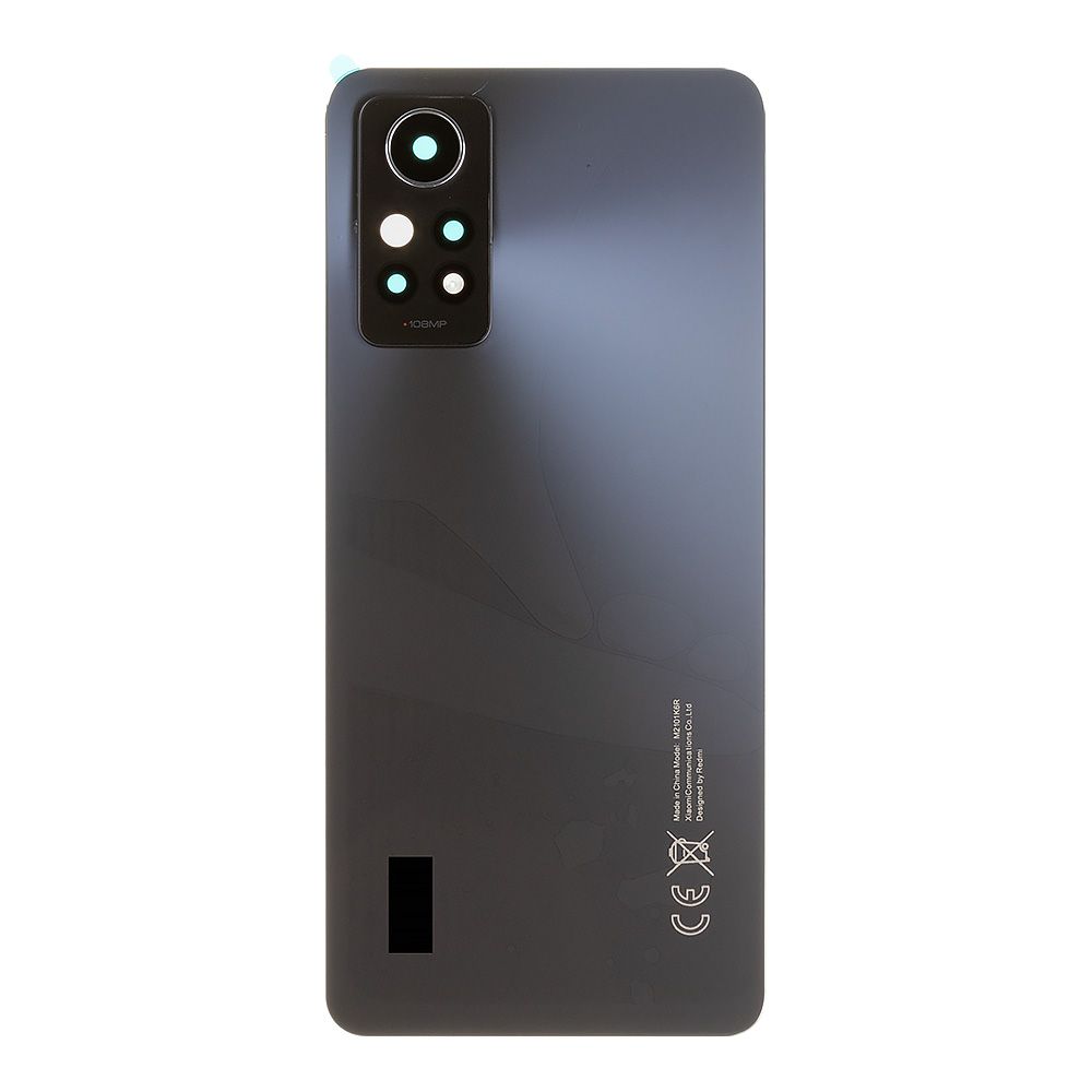 Задняя крышка для Xiaomi Redmi Note 12 Pro 4G (2209116AG) (черный), ориг