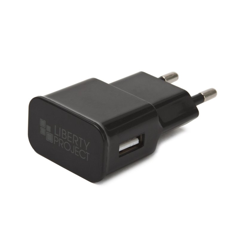 СЗУ "LP" с выходом USB 2.1А + кабель Micro USB "Classic Plus" (черное/коробка)