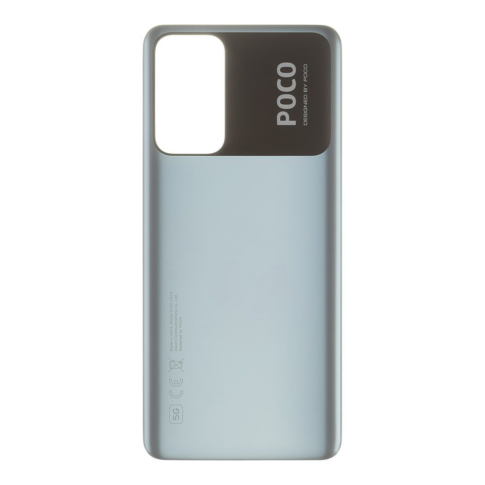 Задняя крышка для Xiaomi Poco M4 Pro 5G (21091116AG) (черный)