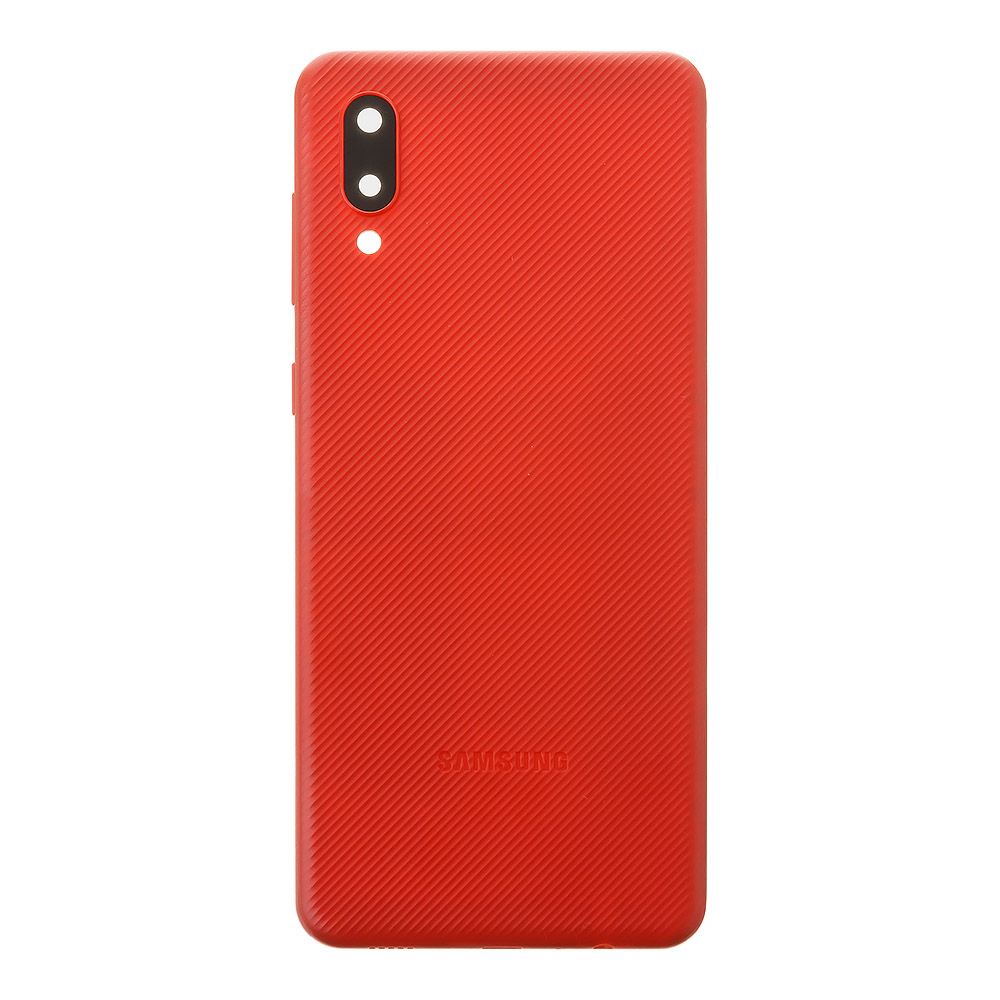 Задняя крышка для Samsung Galaxy A02 SM-A022 (красный)