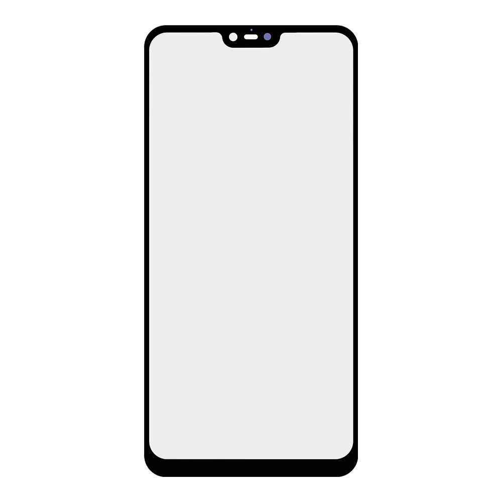 Стекло для переклейки Xiaomi Mi 8 Lite (черный)