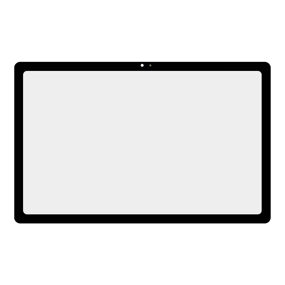 Стекло + OCA плёнка для переклейки Samsung SM-T505/T500 Galaxy Tab A7 2020 (черный)