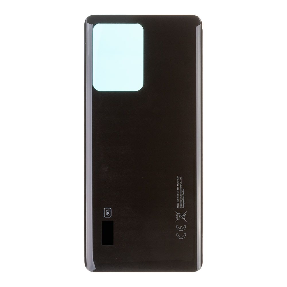 Задняя крышка для Xiaomi Redmi Note 12 Pro+ 5G (22101316UG) (черный)