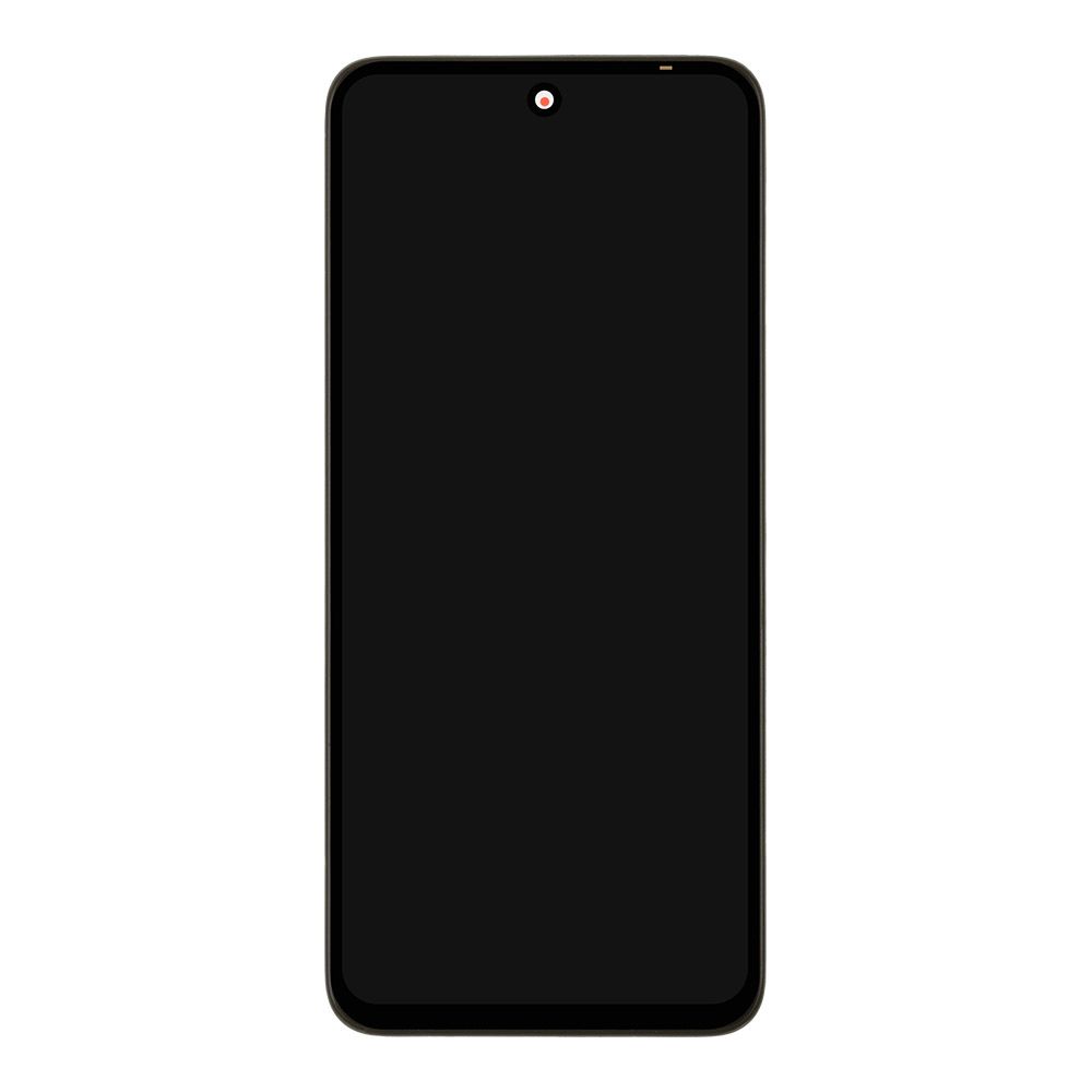 LCD дисплей для Xiaomi Redmi 12 4G с тачскрином в рамке (черный) 100% OR SP