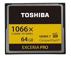 Toshiba Exceria Pro – самые быстрые SDHC-карты в мире