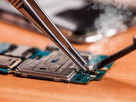 Поступление оборудования для ремонта электроники.