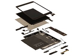 Поступление запчастей для устройств Apple.